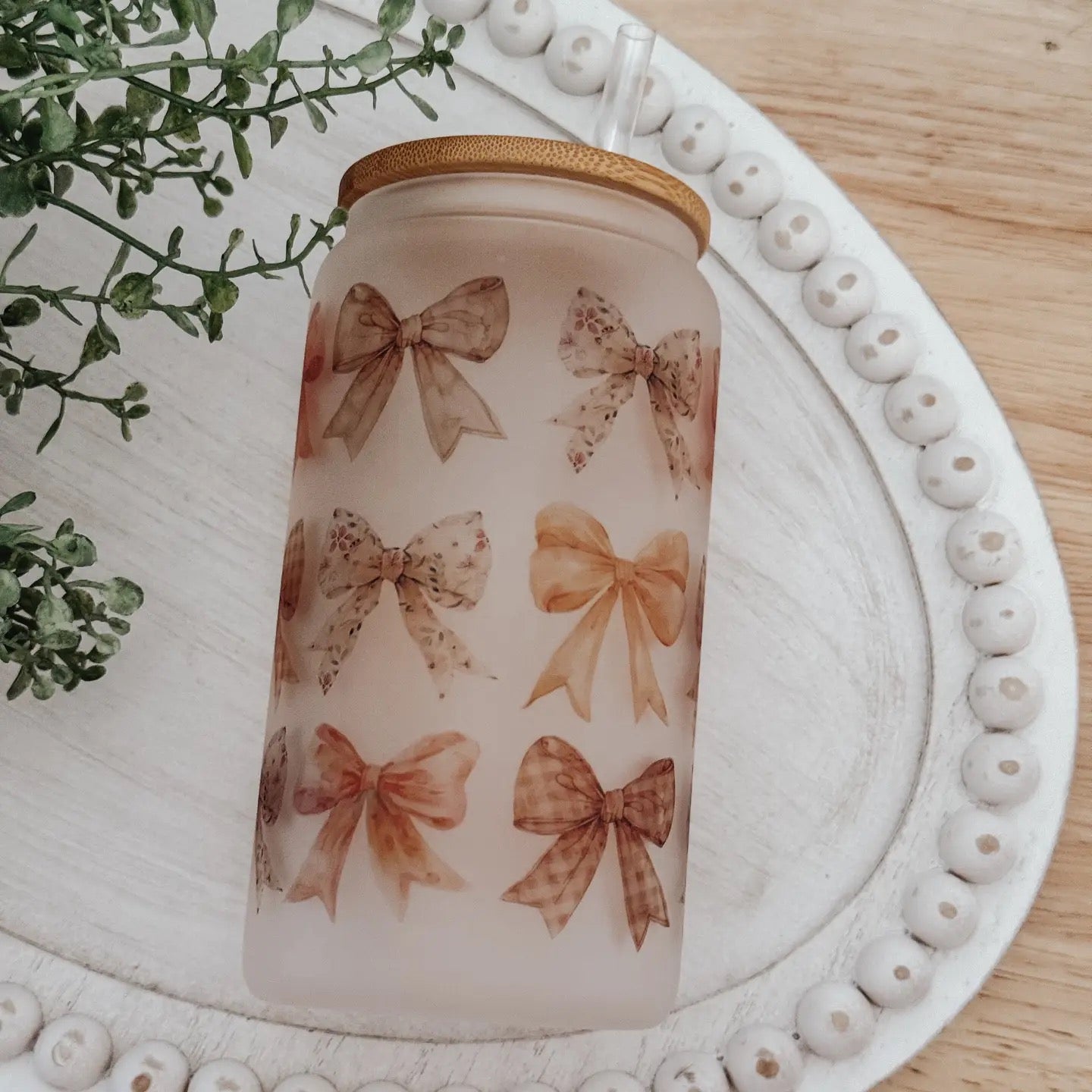 Fall 16 oz Glass Cups