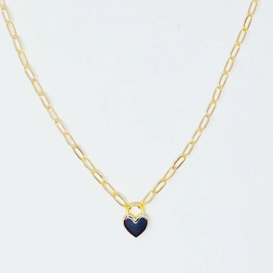 Locked Heart Necklace