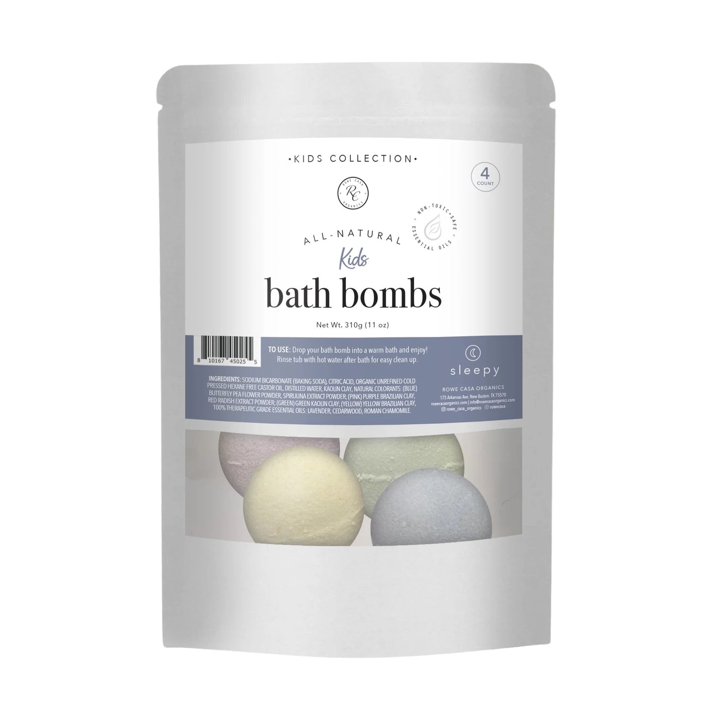 Rowe Casa Bath Bombs for Kids