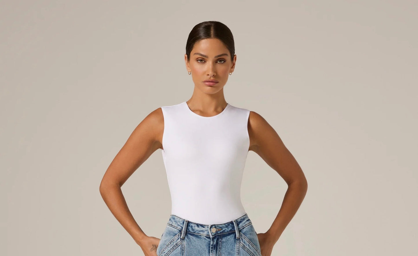 7 Diamonds Sleek Tank Bodysuit
