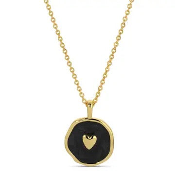 Splendid Iris Enamel Pendant Necklaces