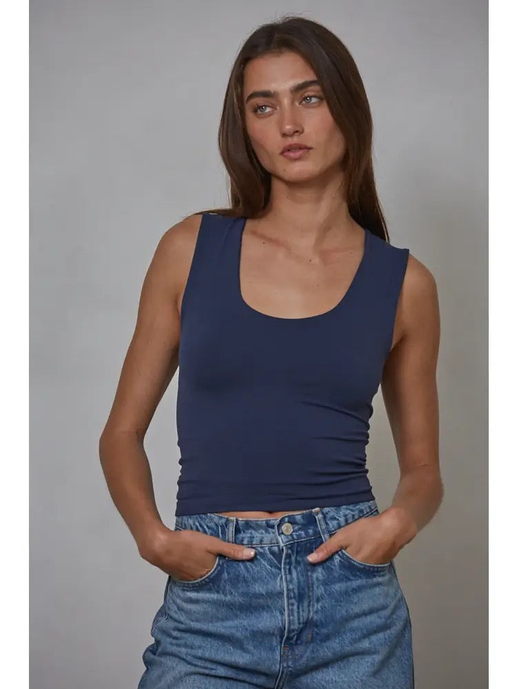 Double Layered Seamless Top