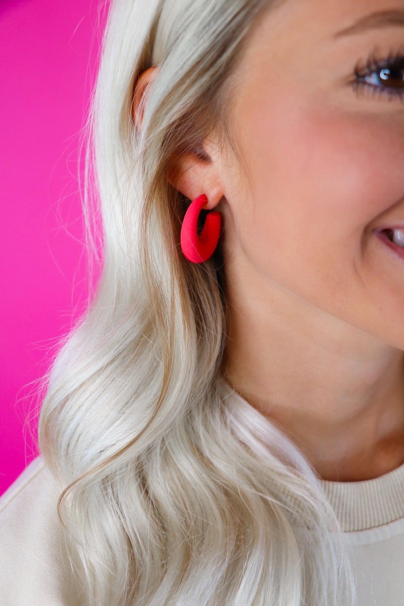 Colorful Kennedi Hoops