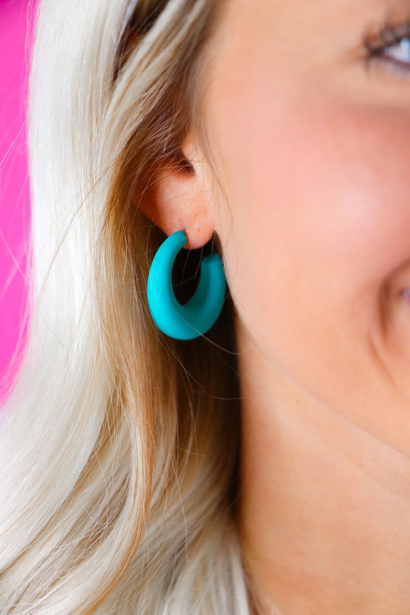 Colorful Kennedi Hoops