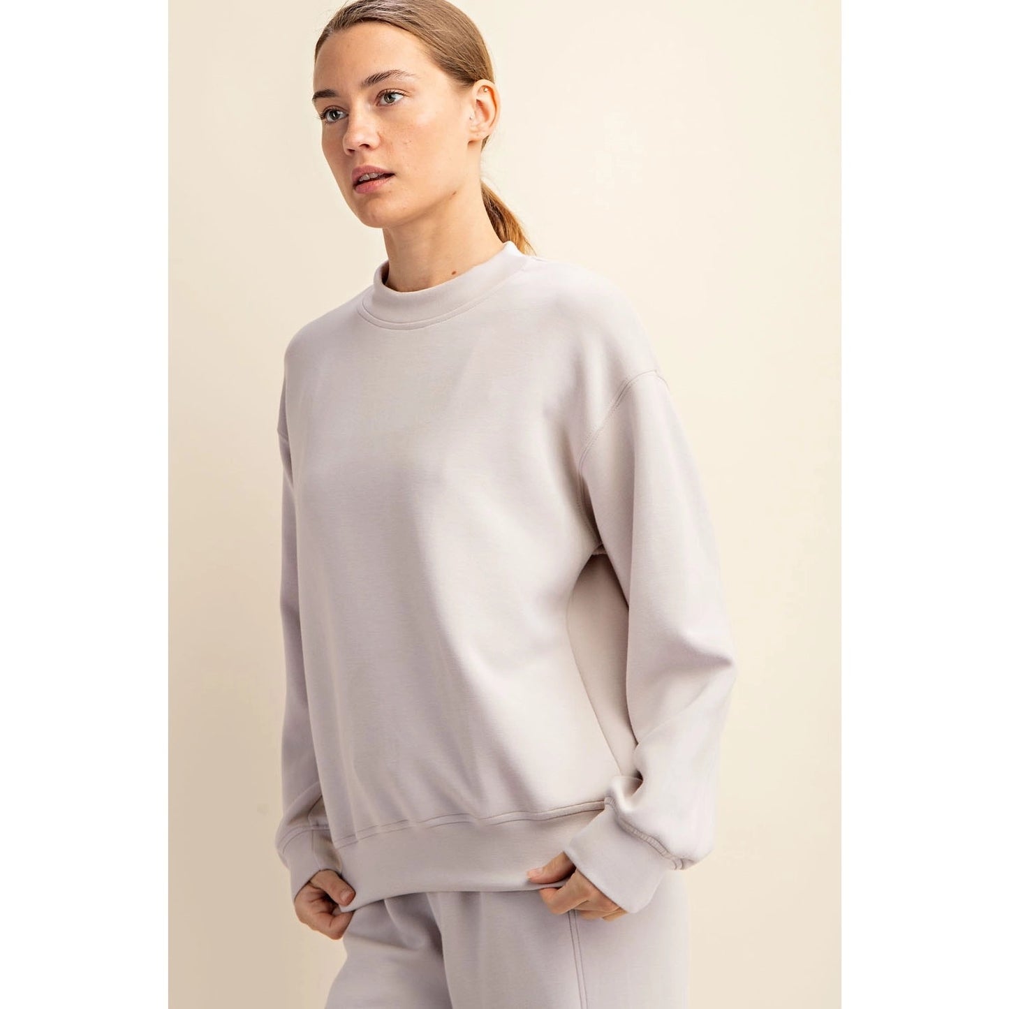 Scuba Mock Neck Pullover