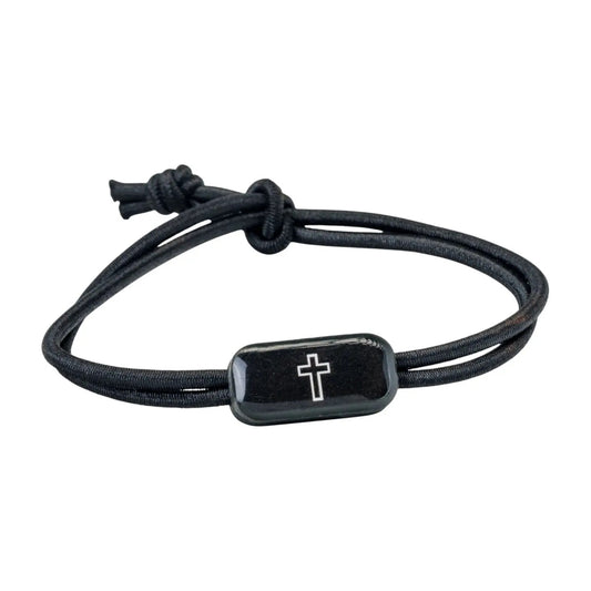 Tap To Pray® Survivor Series Tactical Bracelet - Black