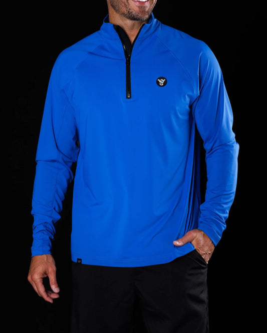 Sunday Swagger Lightweight Q-zip Pullover - Duke