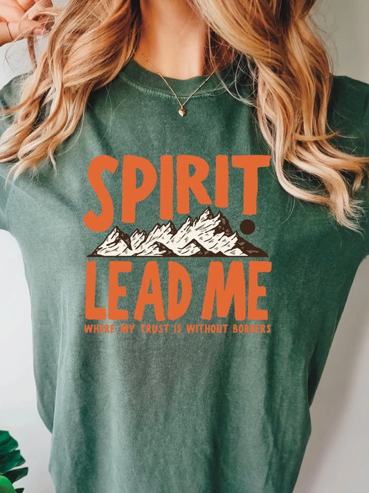 Spirit Lead Me Comfort Color Tee