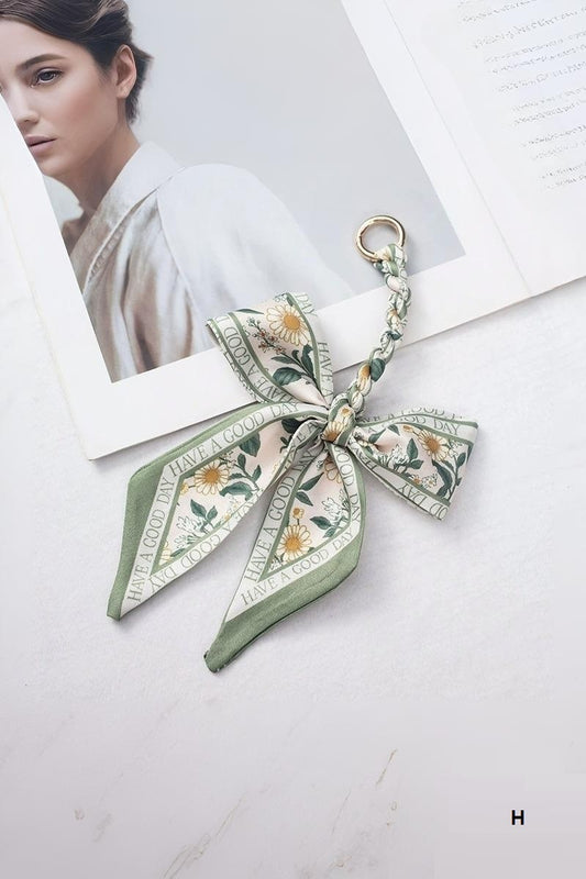 Scarf Bag Charm Keychain