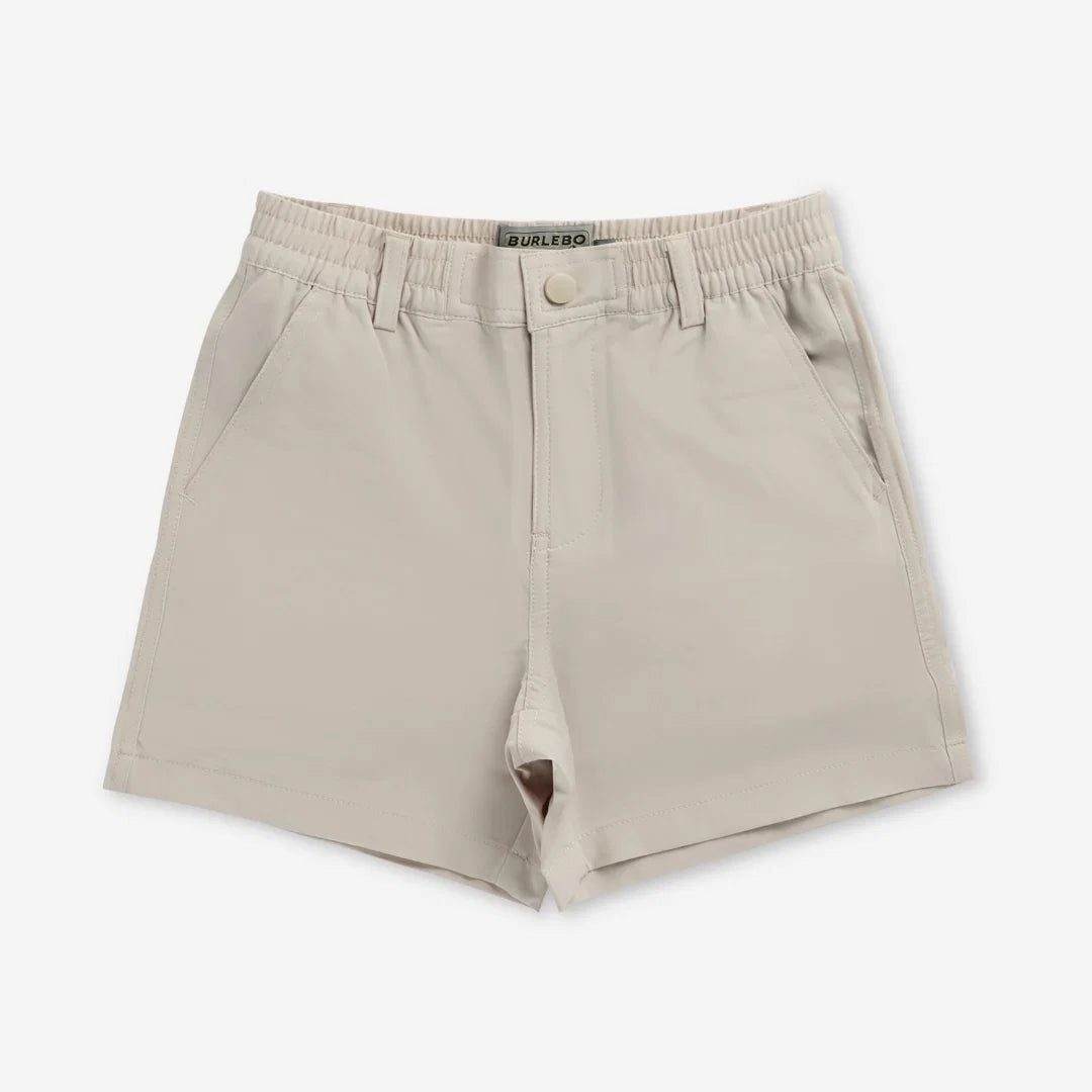 Burlebo-Youth Everyday Short - Light Khaki