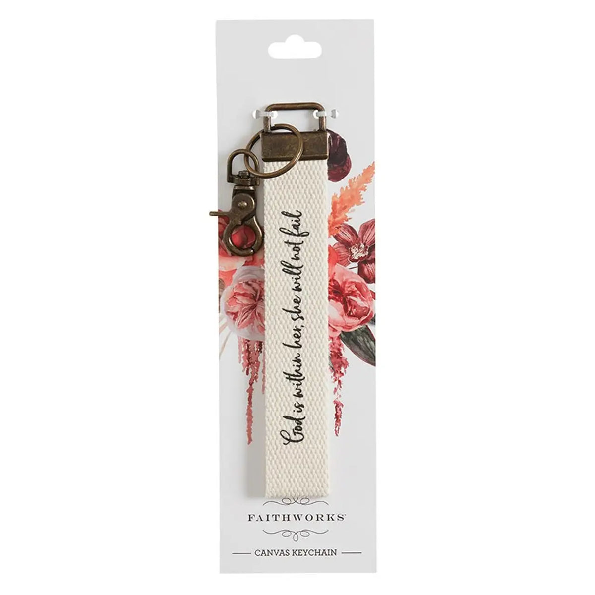 Canvas Keychain Wristlets
