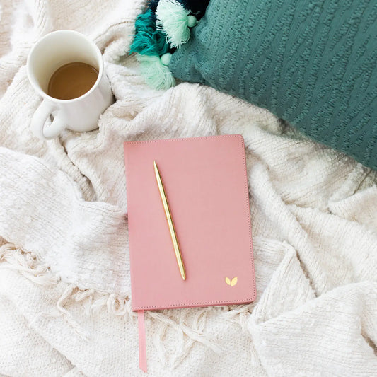 Rose Linen Journal