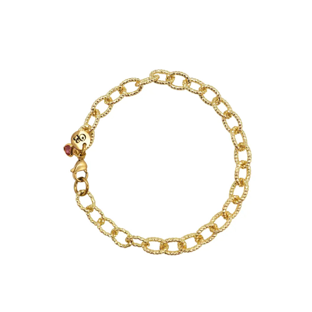 Gold Alexis Charm Bracelet