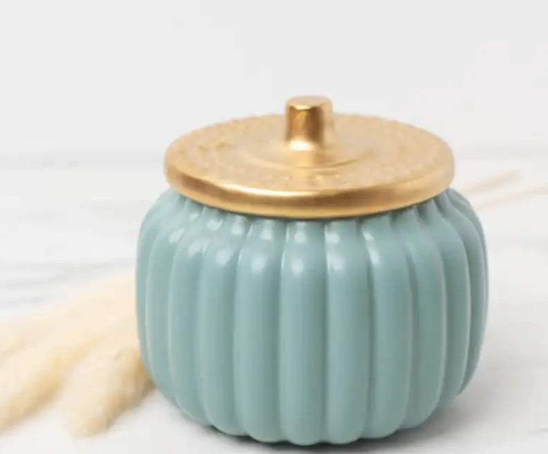 Ember Water Limited Edition Pumpkin 3-Wick 18 oz Candle Set