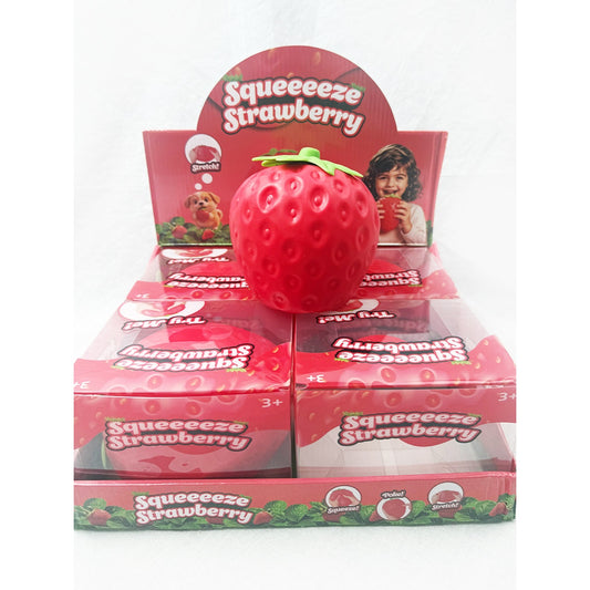 Jumbo Strawberry Squeeze Toy