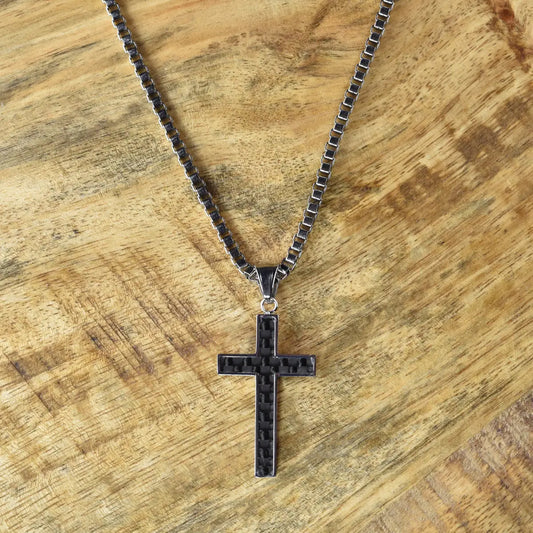 Cross Box Chain - Eden Merry Necklace
