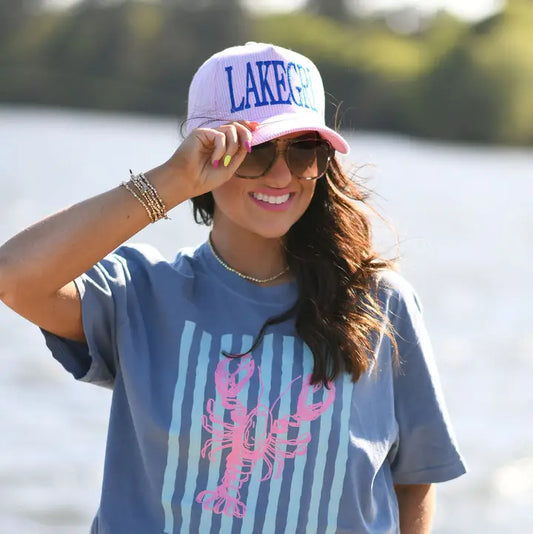 Crawfish Striped Tee