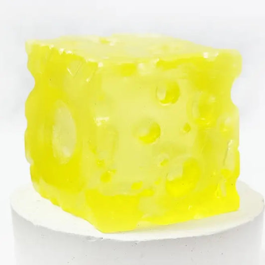 Cheese Cube Squishy Toy