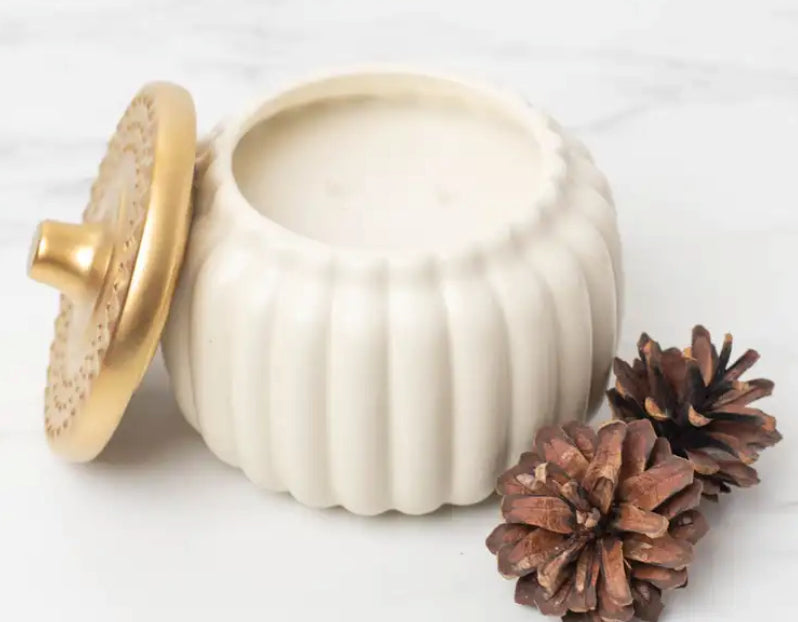 Ember Water Limited Edition Pumpkin 3-Wick 18 oz Candle Set