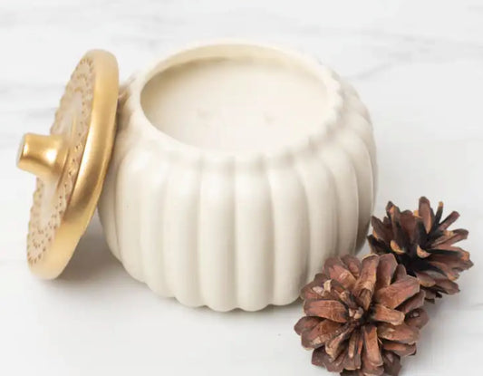 Ember Water Limited Edition Pumpkin 3-Wick 18 oz Candle Set