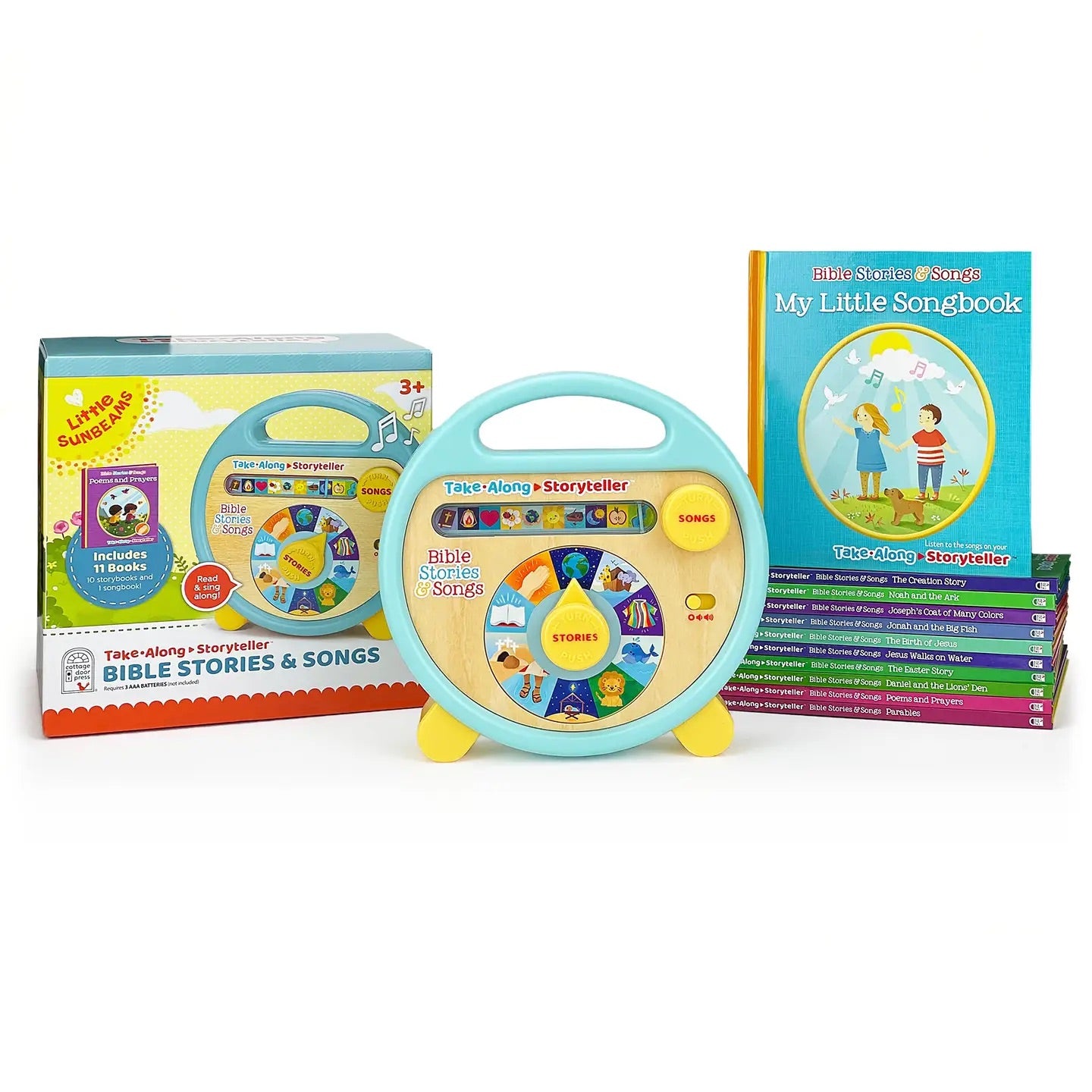 Bible Stories and Songs Music Player & Storyteller Book Set