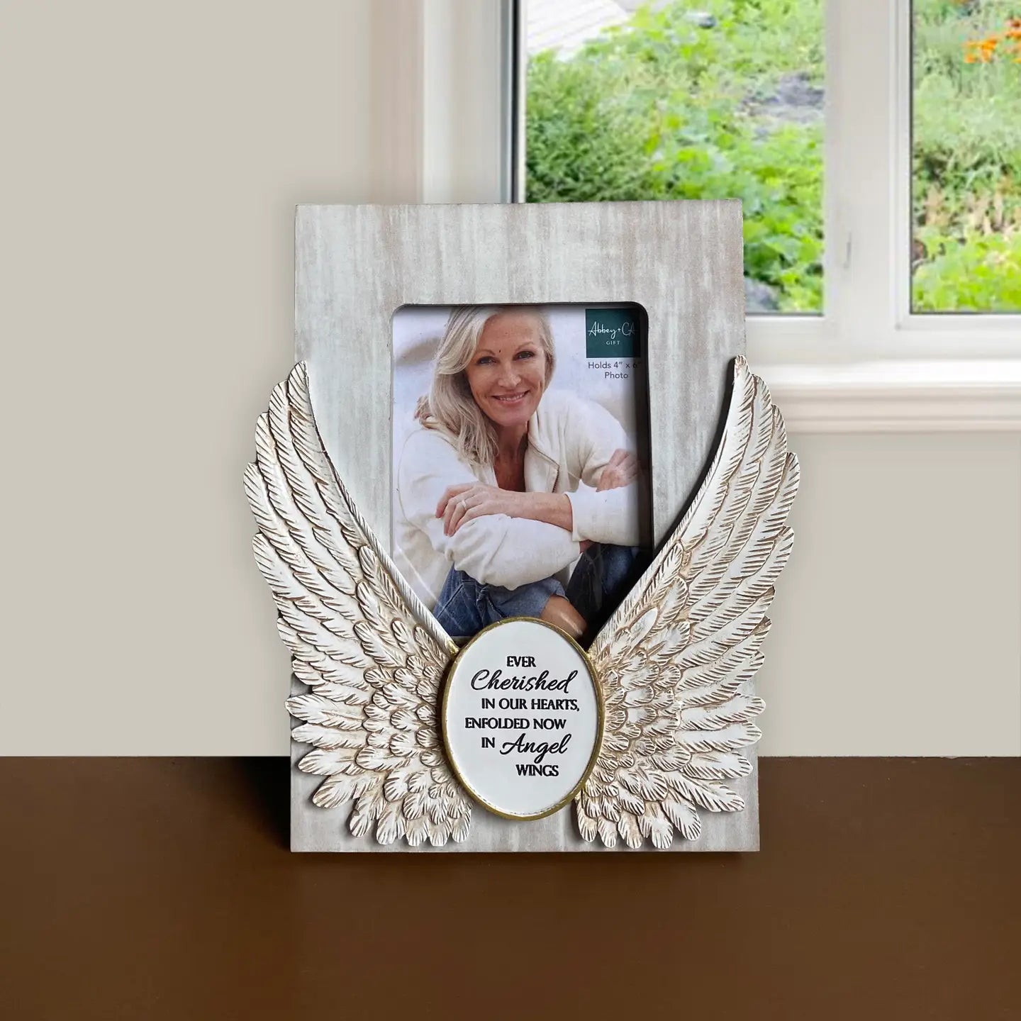 Angel Wings Memorial Frame