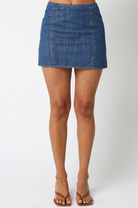 Lara Denim Skirt