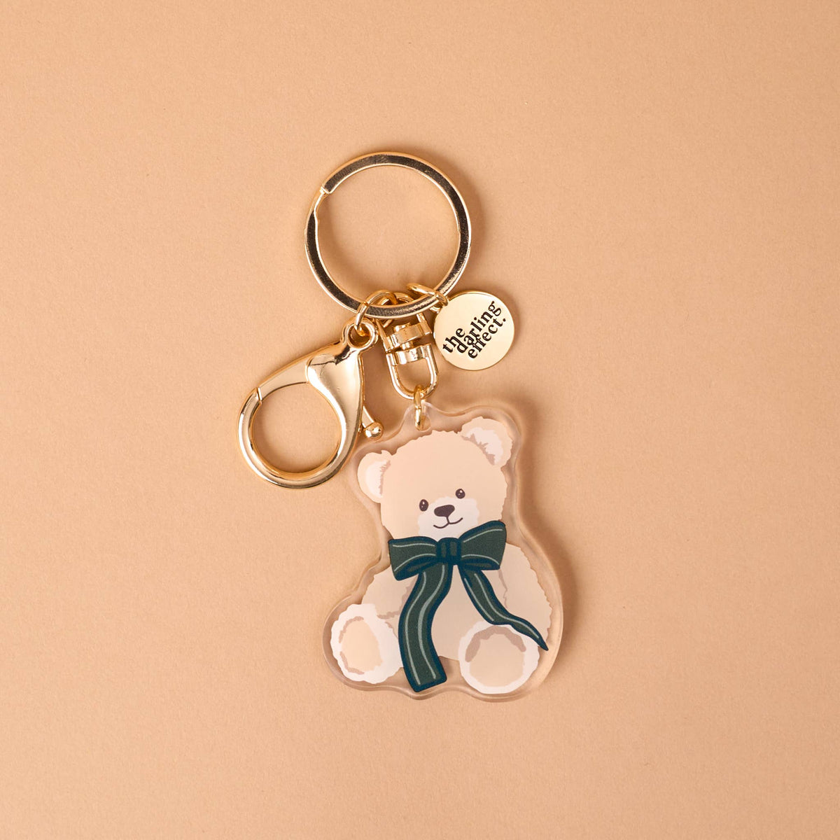 Acrylic Keychain-Teddy Bear Theo