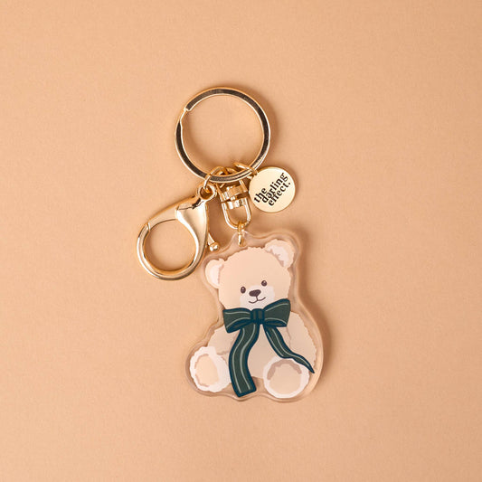 Acrylic Keychain-Teddy Bear Theo