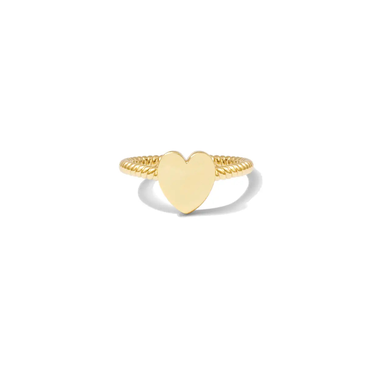 Splendid Iris Adjustable Heart Ring