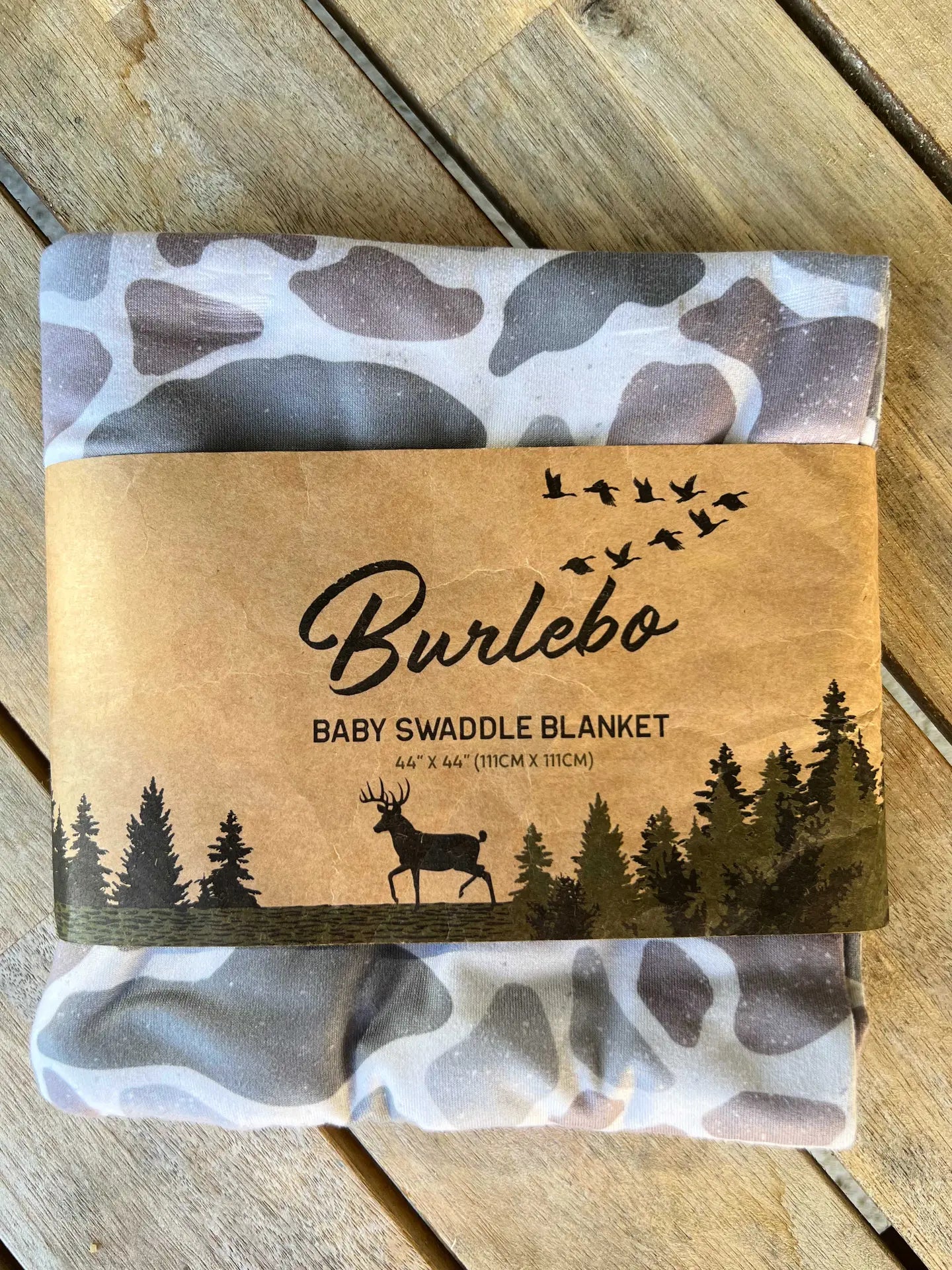 Burlebo Swaddle - Classic Camo