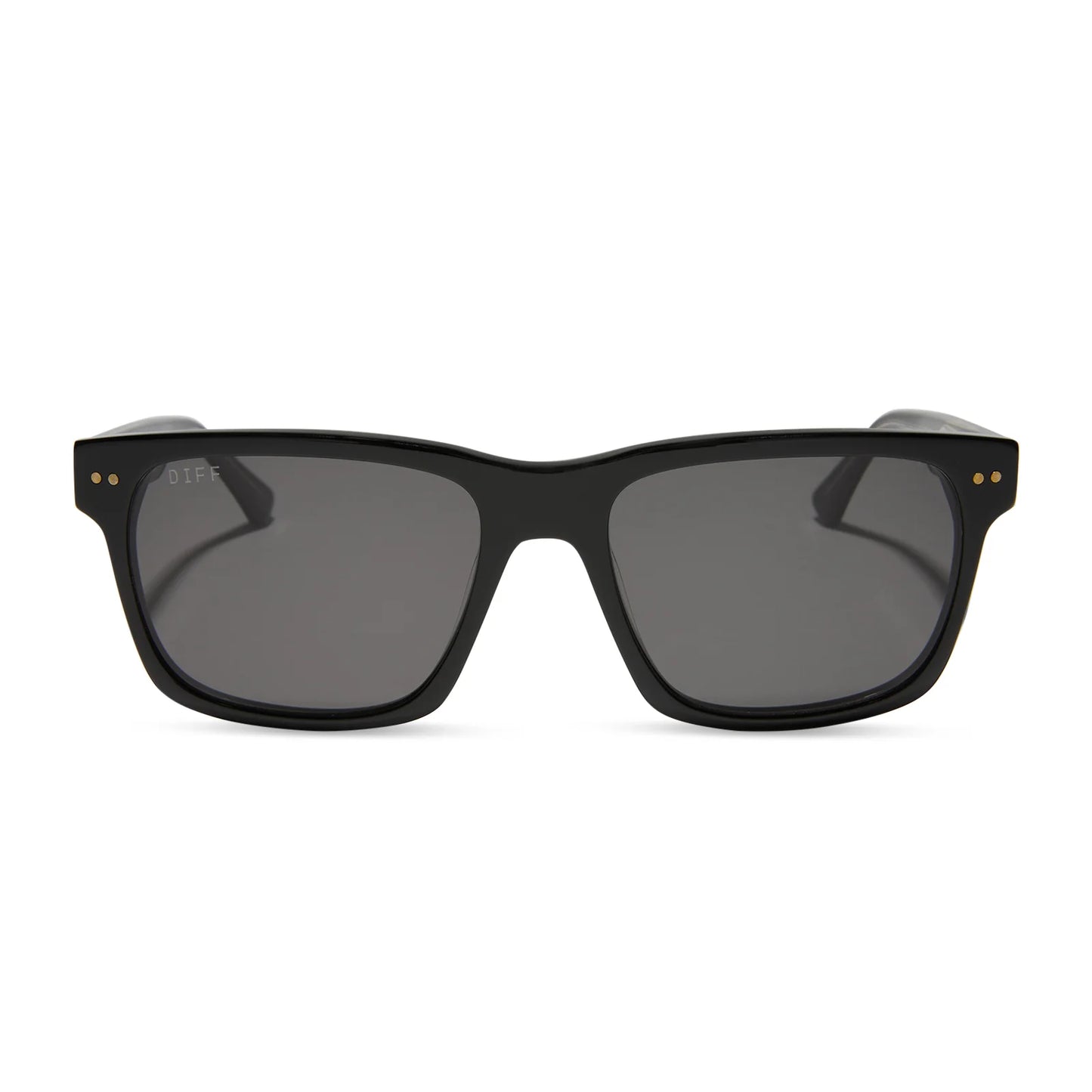 Diff Gino XL Black+Grey Polarized Sunglasses