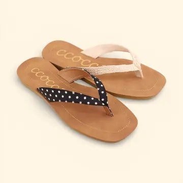 Polka Dot Thong Sandle