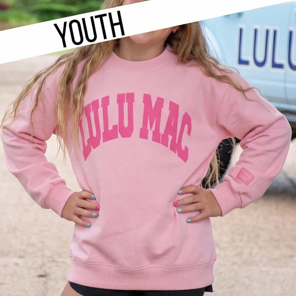 Lulu Mac Youth Light Pink/Pink Puff Sweatshirt