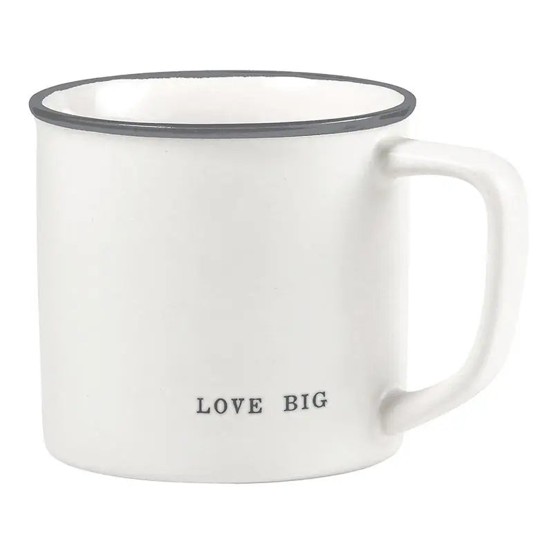Face To Face Coffee Mug - Love Big