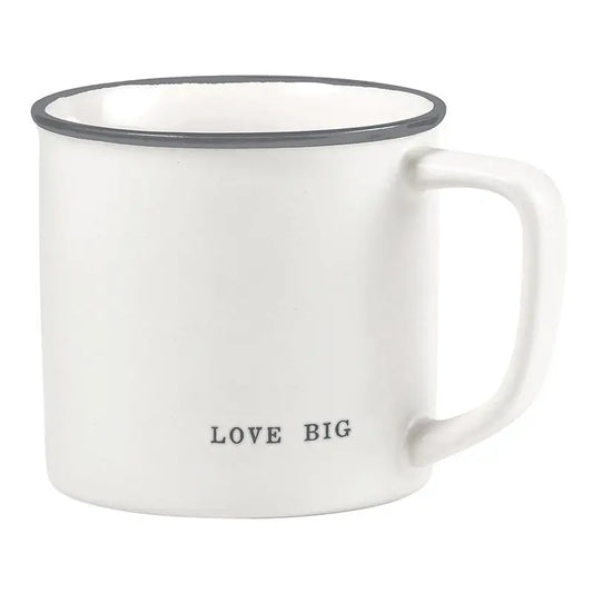 Face To Face Coffee Mug - Love Big