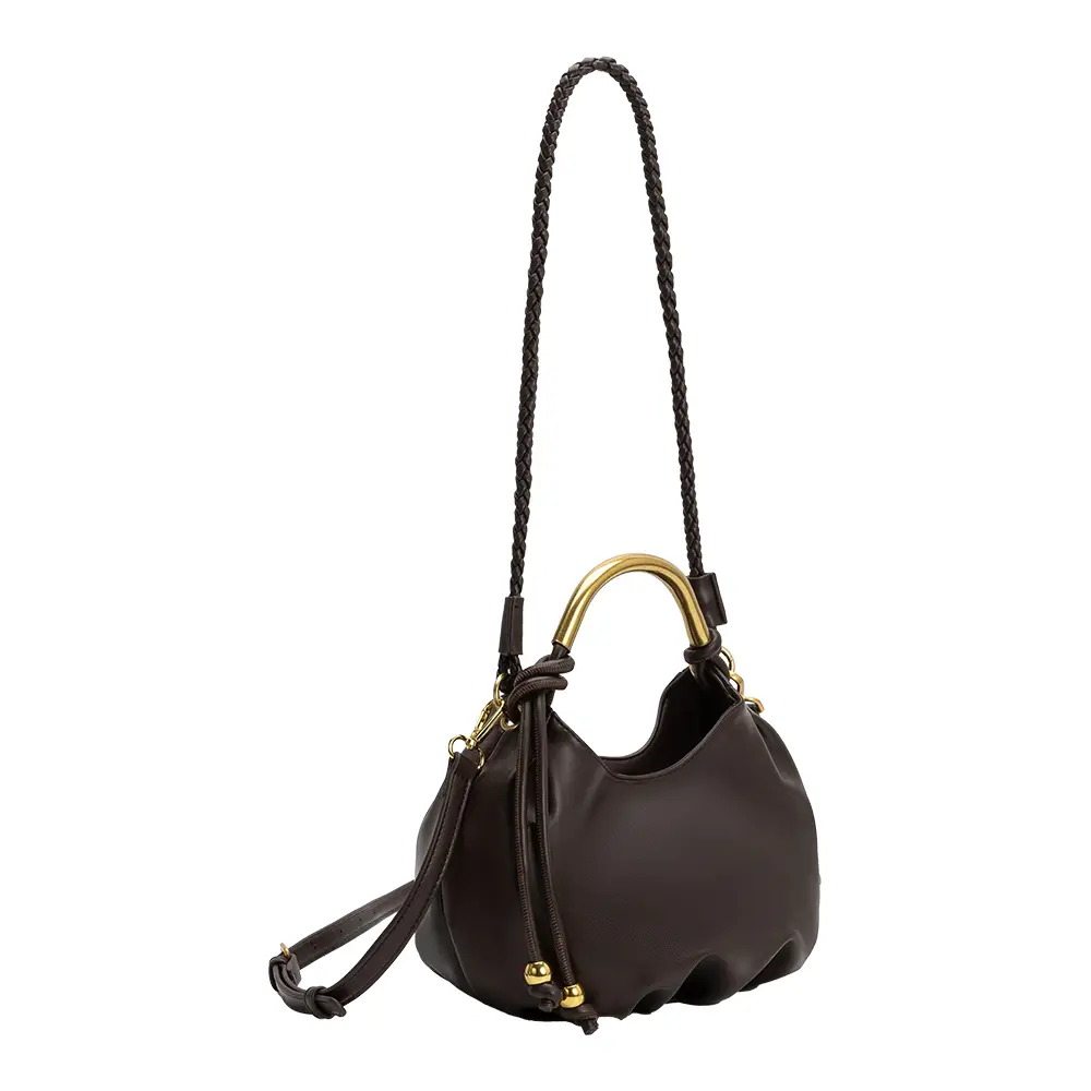 Melie Bianco Dottie Recycled Vegan Leather Top Handle Bag | 2 Color Options
