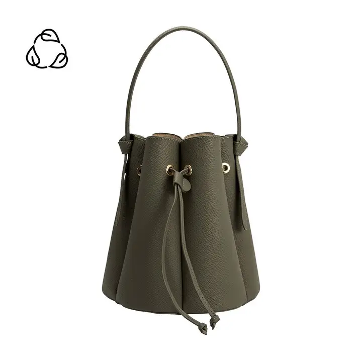 Melie Bianco Laguna Recycled Vegan Leather Top Handle Bag - 4 Colors
