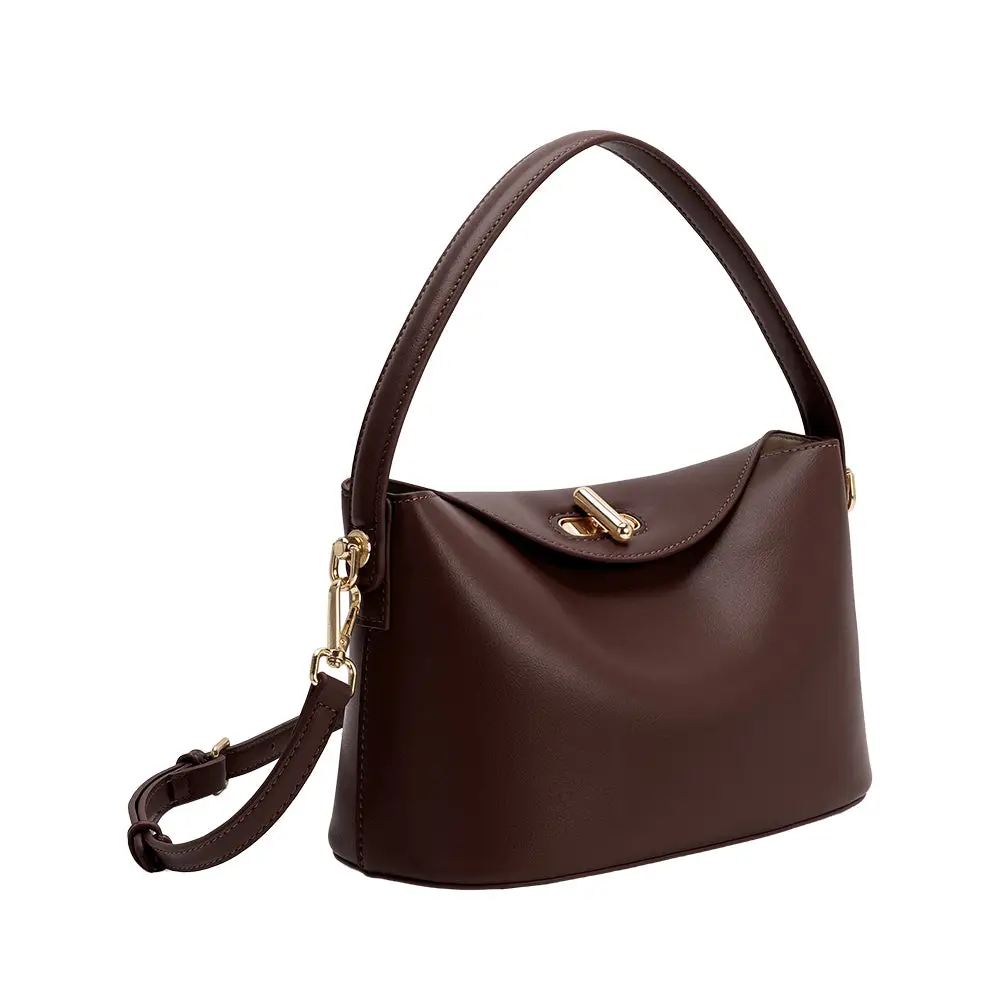 Melie Bianco Lana Recycled Vegan Leather Crossbody - 2 Color Options