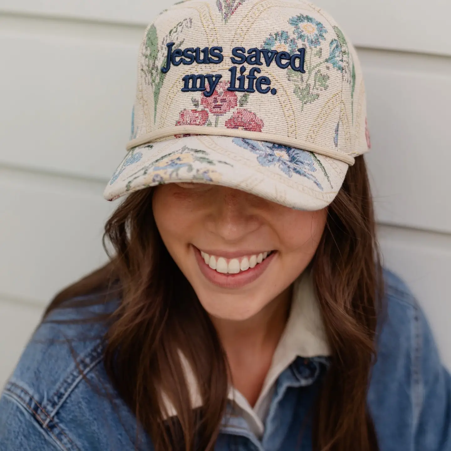 Jesus Saved My Life Hat