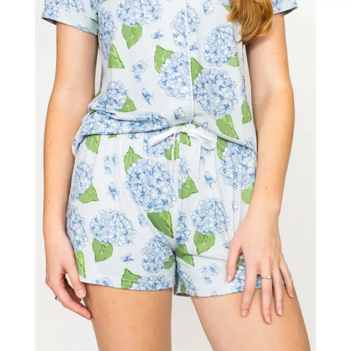 Hydrangea Pajama Set