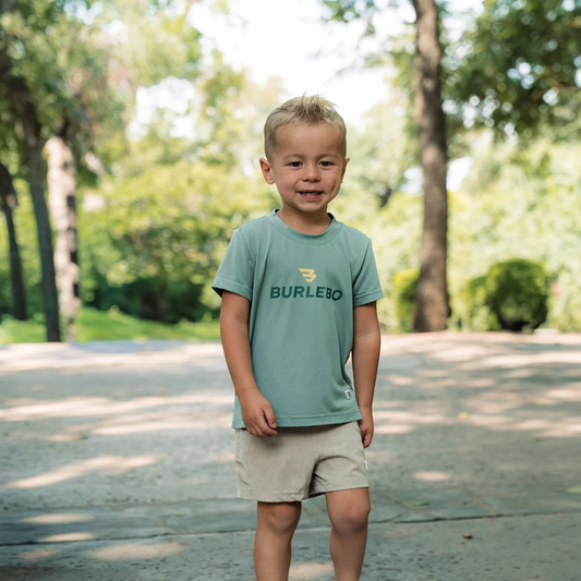 Youth Go To Tee- Flying B Logo- Sage