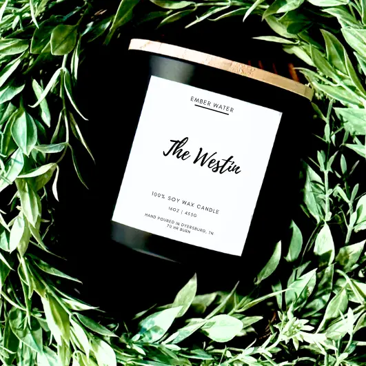 Ember Water 16 oz Candle