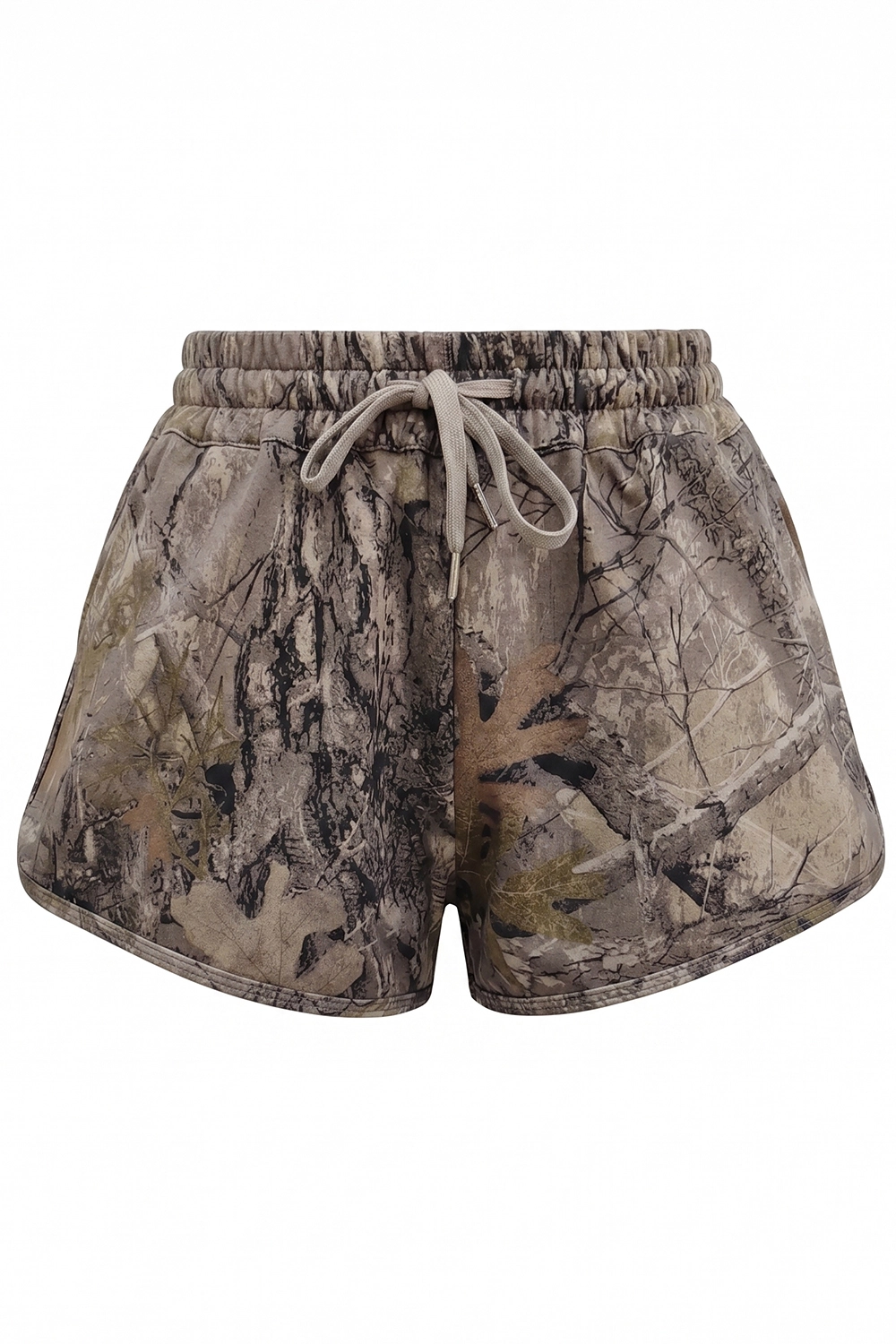 Camouflage Drawstring Dolphin Short