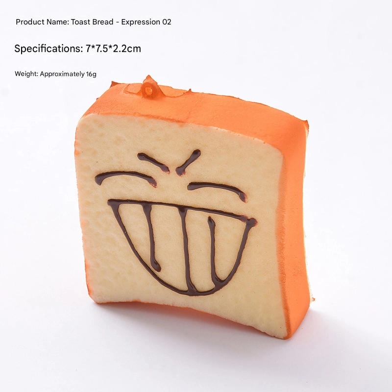 Soft Expression Toast Magnetic Squishy