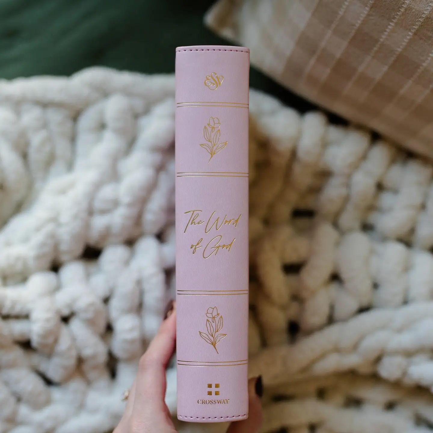 Lilac Wildflowers | Esv Single Column Journaling Bible