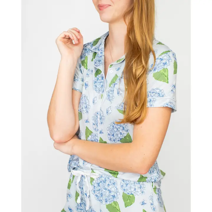 Hydrangea Pajama Set