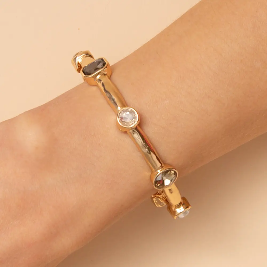 Oval Cut Crystal Bracelet