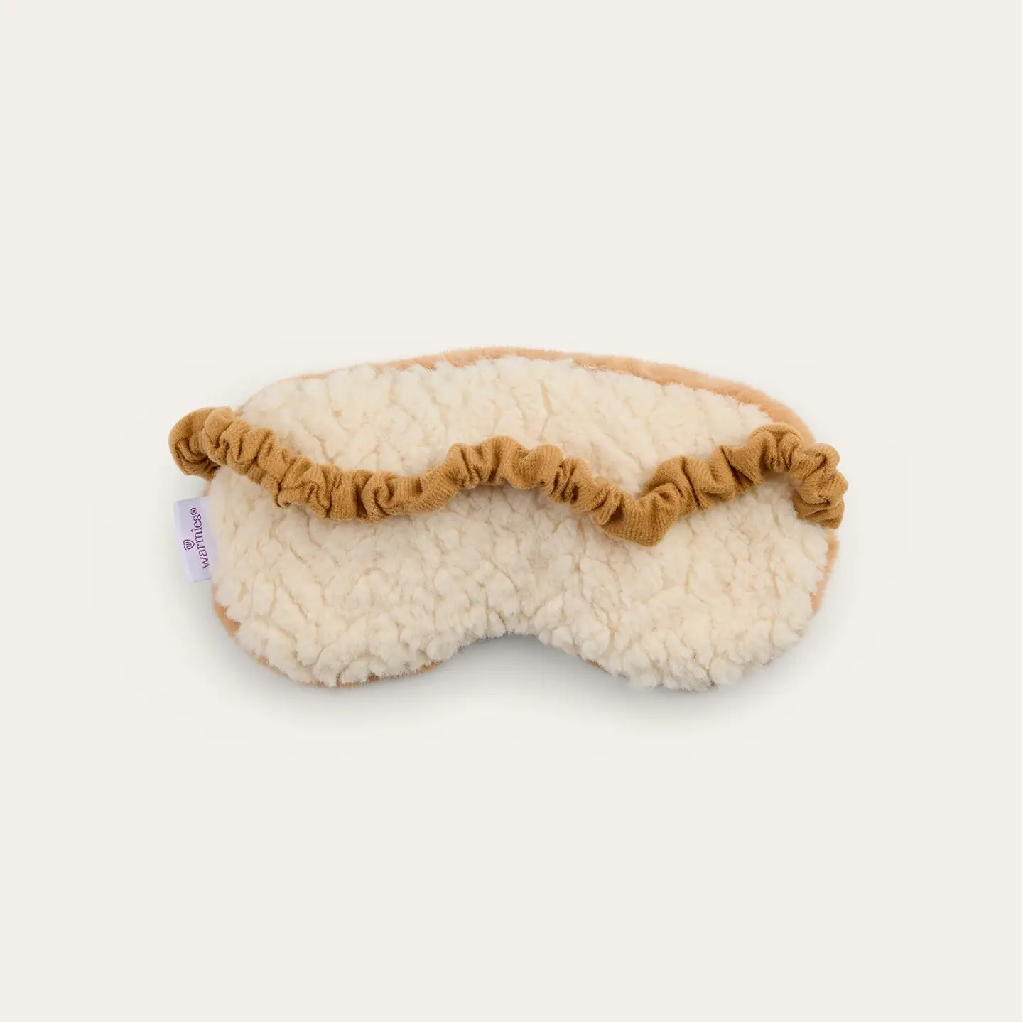 Warmies Sherpa Brown Eye Mask
