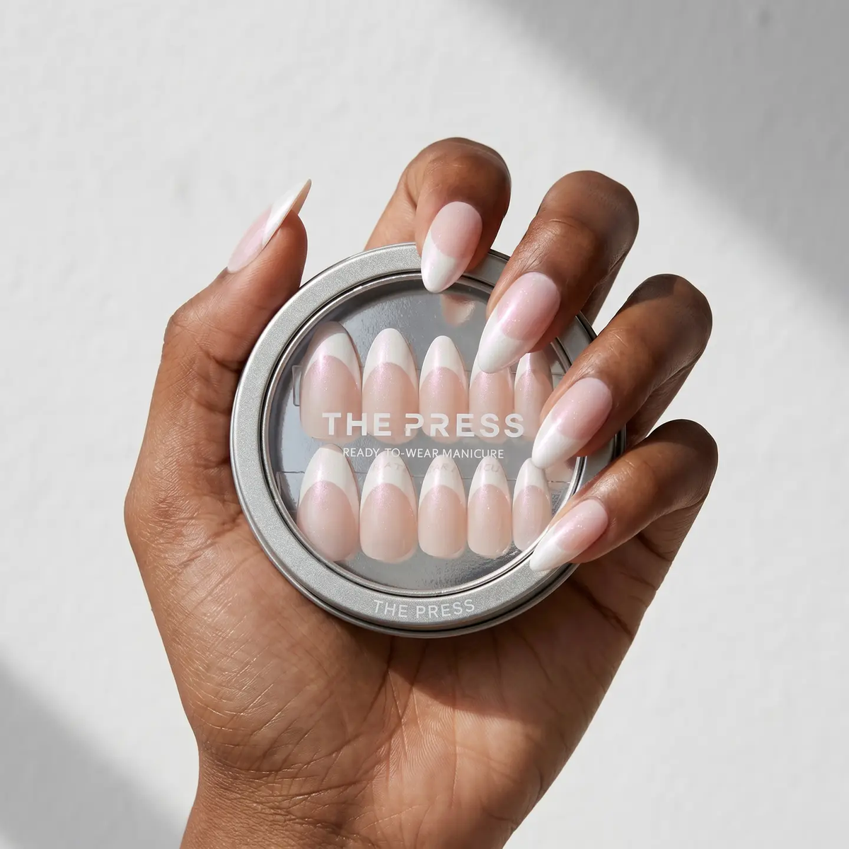 The Press Manicure - Glam French